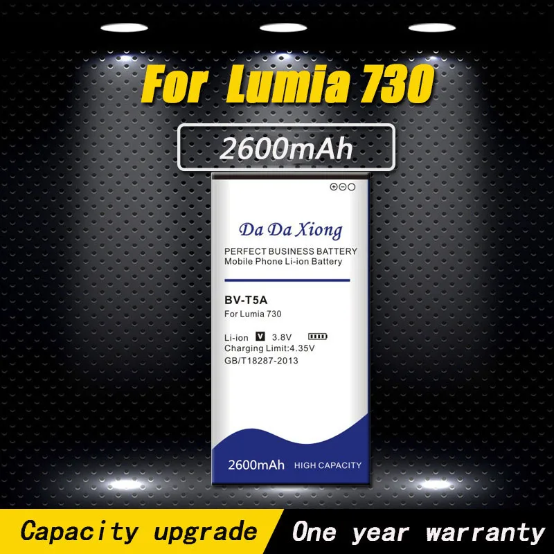 

Сменный аккумулятор [BV-T5A] для телефонов Nokia Lumia 730 735 738 , Superman RM 1038 1040