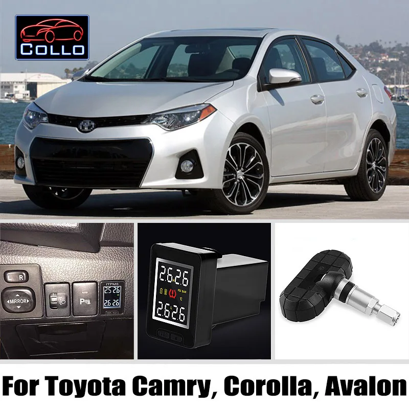 Специальная система мониторинга давления в шинах для TOYOTA Camry Corolla Avalon встроенный