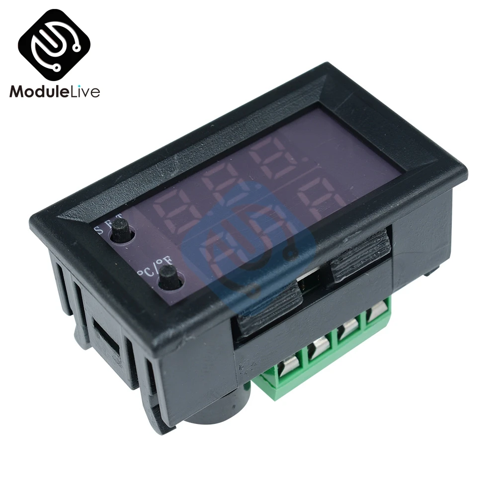 Цифровой термо контроллер W1209WK DC 12V светодиодный термостат с контроллером модуль