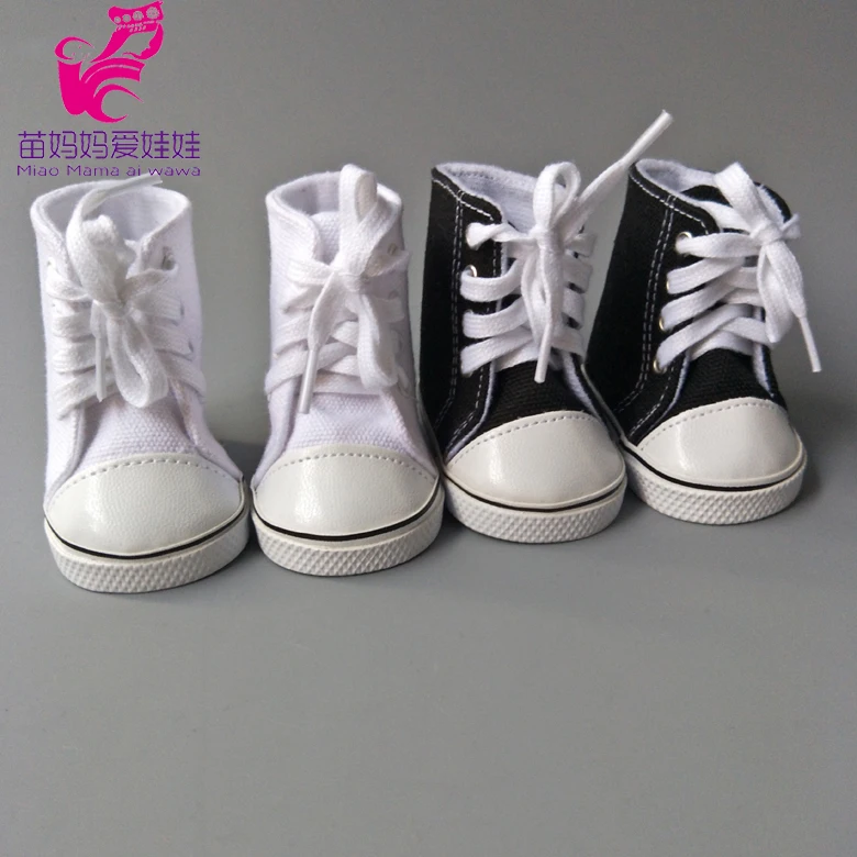 Ботинки для кукол девочек 7 см подходят 18 дюймов обувь джинсовые тканевые ботинки