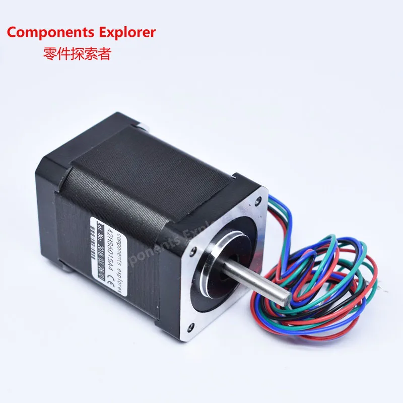 Корпус Nema17 42HS6015A4 60 мм 1 8 градусов 5a крутящий момент 70N. См 2 фазный 4 провода|Шаговый