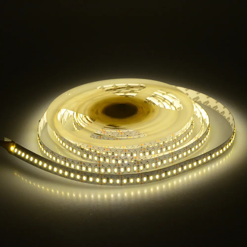 Суперъяркая Светодиодная лента 204 LED s /M 5M 3014 SMD DC 12V Водонепроницаемая гибкая
