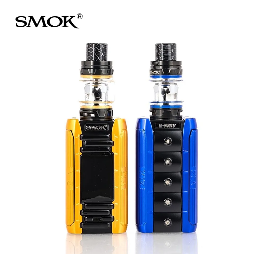 Оригинальный набор SMOK E Priv 230 Вт с баком TFV12 Prince 8 мл + сетчатые катушки для