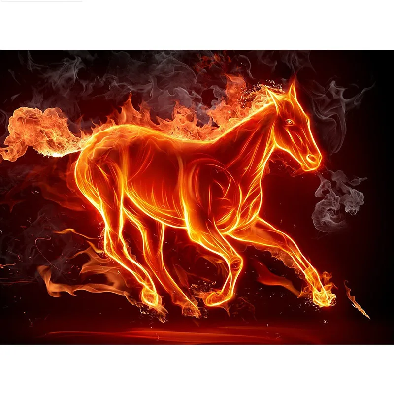 

5D DIY Diamond painting Fantasy horse Full square/Round Diamond embroidery Cross Stitch Rhinestone Mosaic decor NX