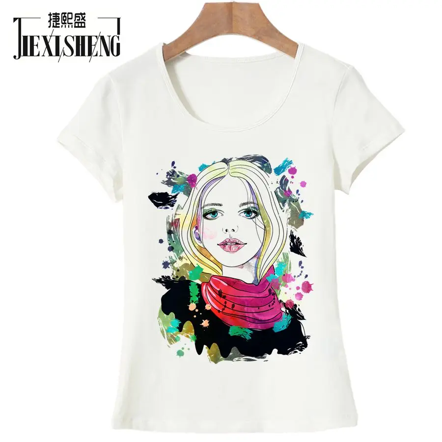 Женская футболка с короткими рукавами и круглым вырезом Повседневная летняя