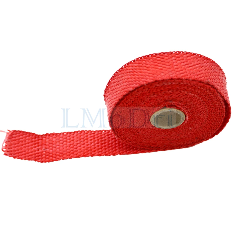 Передняя выхлопная труба LMoDri для мотоциклов защита от горячей обмотки