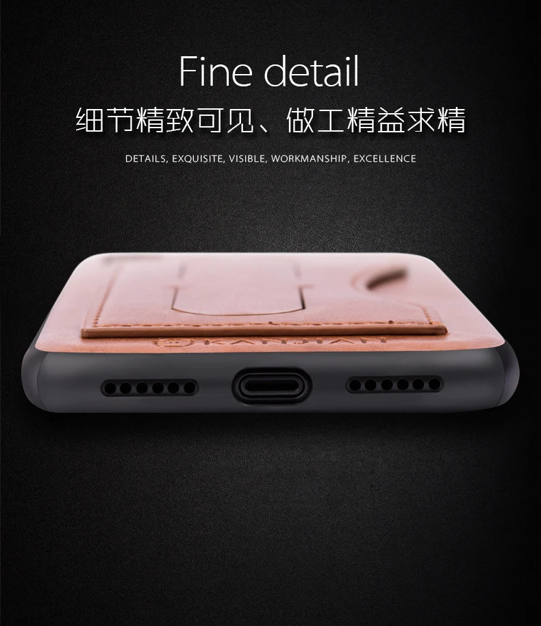 SFor-funda de tel&eacute;fono para Apple Iphone X, carcasa de cuero PU + TPU con ranura para tarjeta, carcasa de lujo para Apple Iphone X, Fundas de 5,8 pulgadas-1