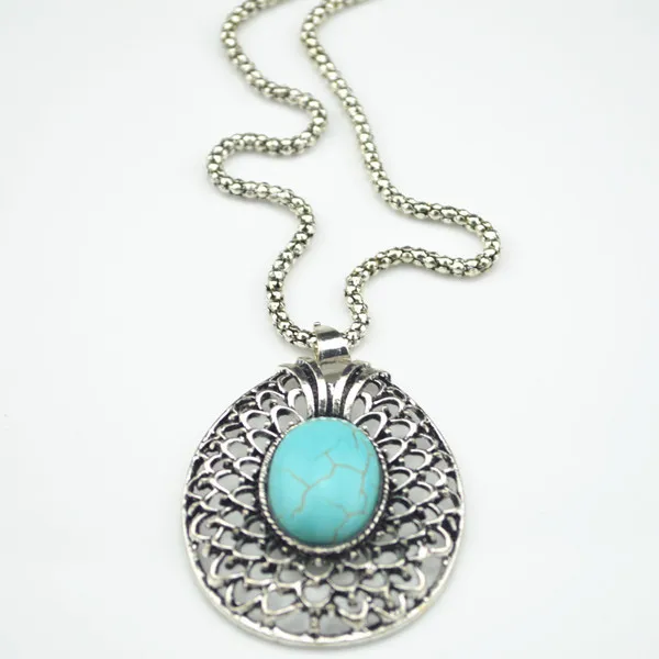 ST29 33 ожерелье Ягуар с тигром Подвеска для женщин и девушек винтажное античное