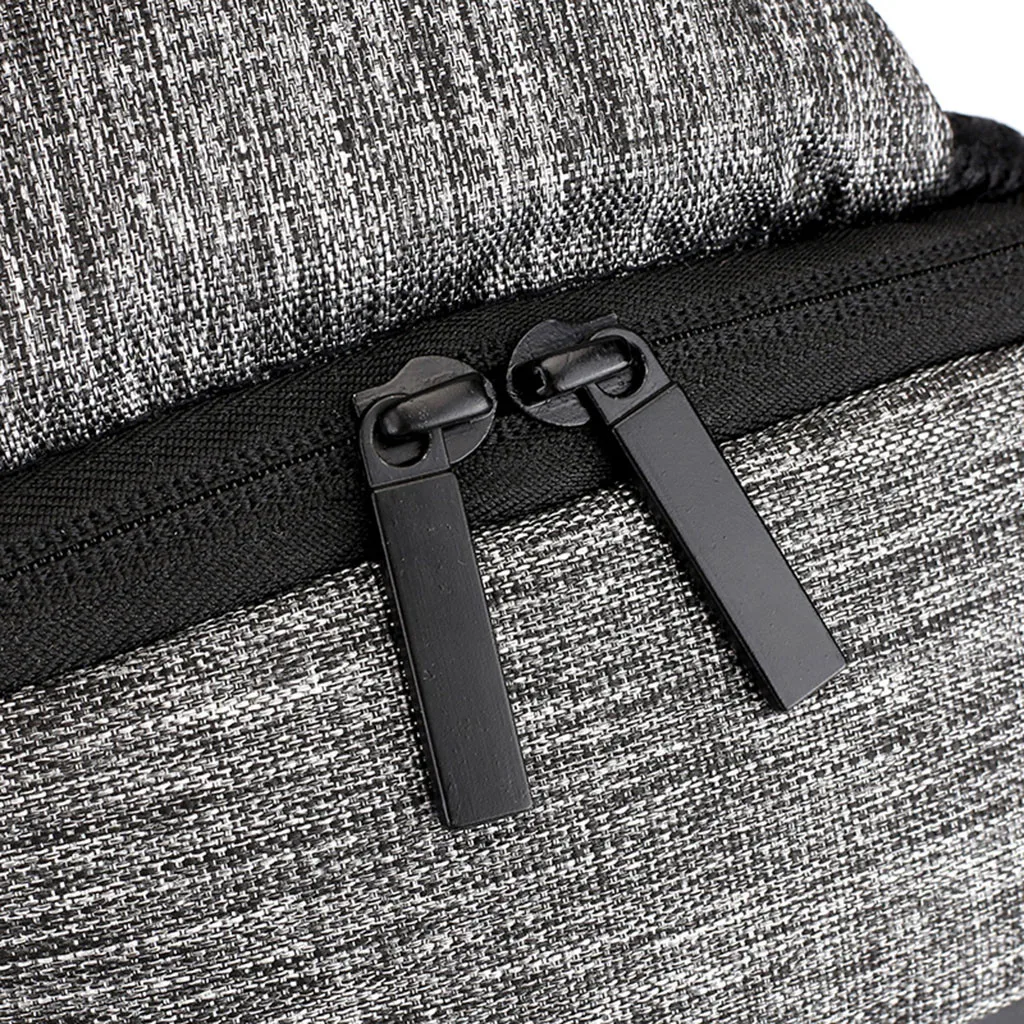 Модные Для мужчин день, сумка на плечо, анти-кражи USB Ткань Оксфорд Дорожные плечевые сумки через плечо сумка на поясном ремне Сумки из натуральной кожи# G4