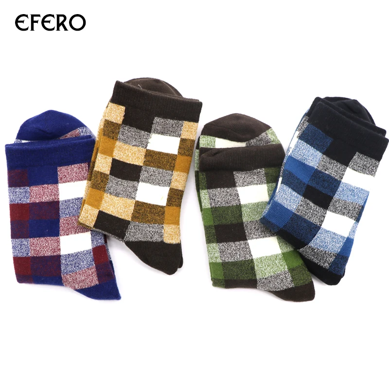 Носки efero мужские хлопковые креативные модные короткие в деловом стиле с