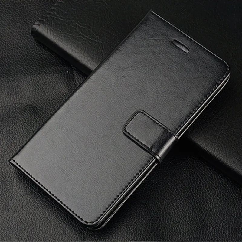 OPPO A1K чехол OPPO A1K Чехол Флип Роскошный кошелек PU кожаный чехол для телефона чехол для OPPO A1K CPH1923 A 1K OPPOA1K чехол 6,1 - Цвет: Black