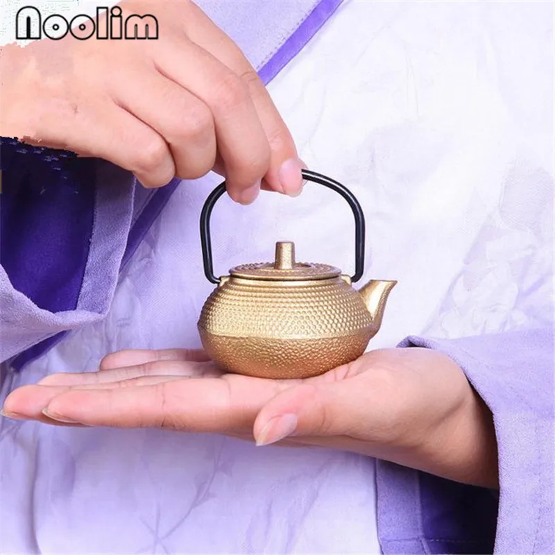 Чугунный офисный чайник с ручкой креативные бытовые чайные горшки китайский