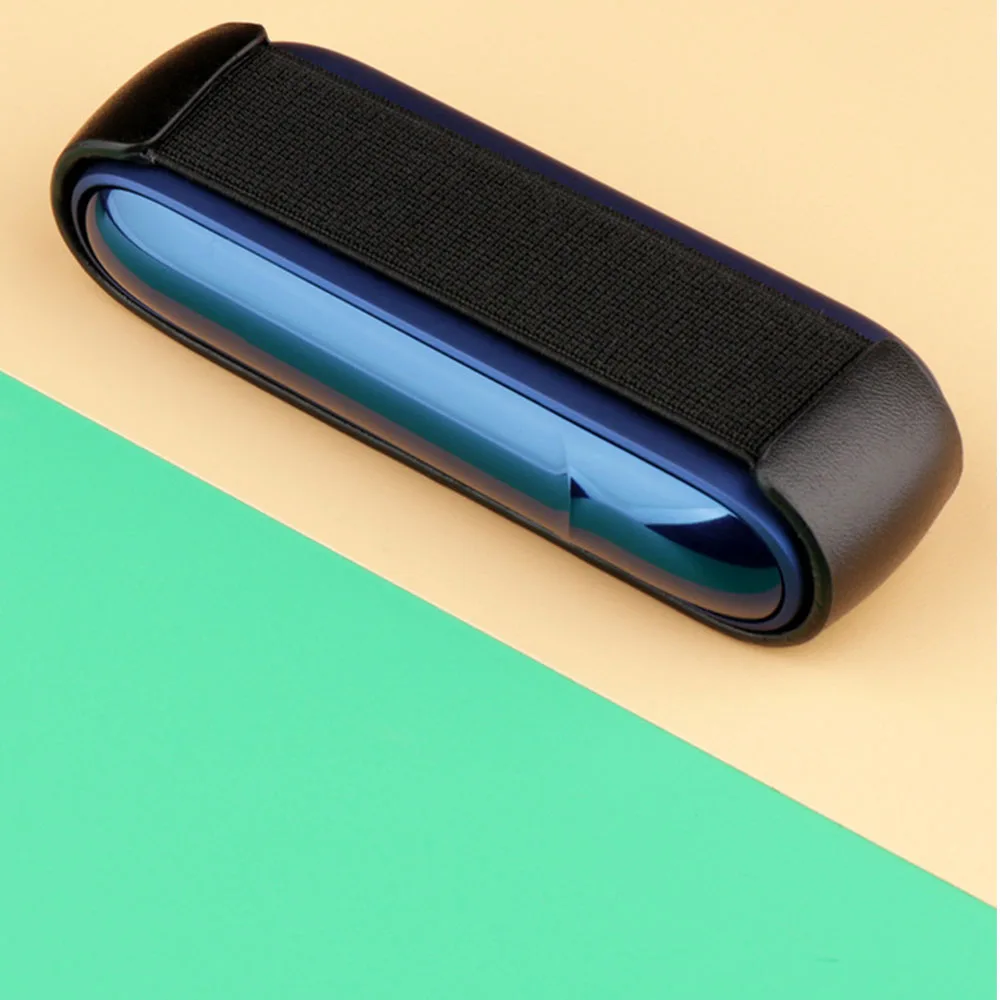 Черный Kogngu портативный высокое качество чехол для iqos 3,0 чехол сумка защитный чехол крышка бампер чехол для iqos3 кожаный чехол - Цвет: Черный