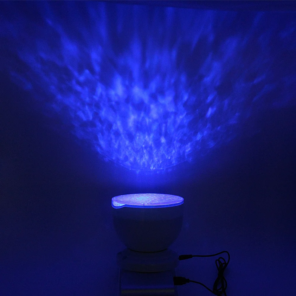 Jiawen USB Nightlight Lamp Ocean Wave Starry Sky For Aurora Projector Novelty Illusion Baby Children | Лампы и освещение
