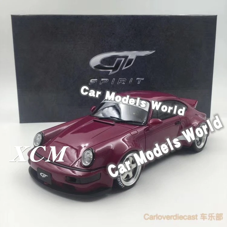 Полимерная модель автомобиля для GT Spirit RWB 964 утиный хвост (фиолетовый) 1:18 +