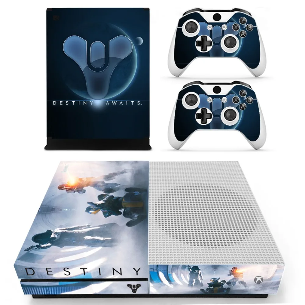 Игра Destiny 2 наклейка на кожу для Xbox One S консоль и контроллеры тонкая кожа Наклейка s