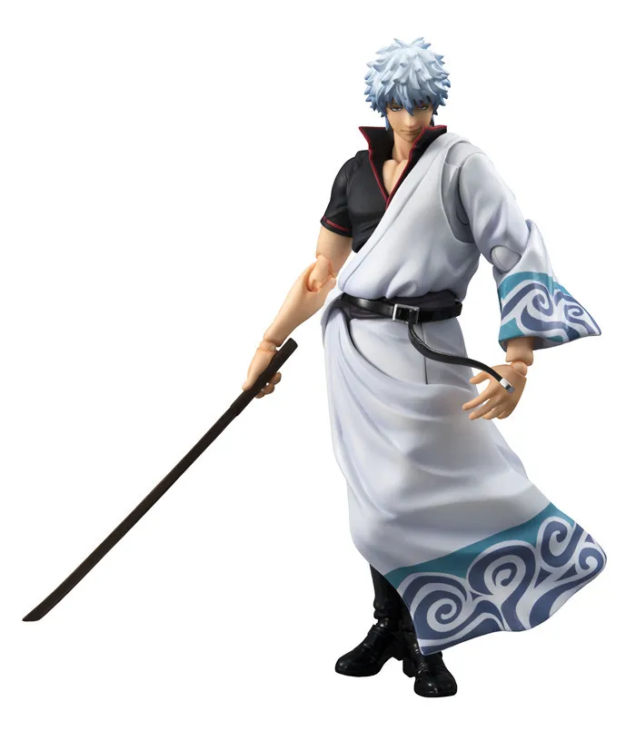 18 см аниме фигурка Ваха гинтама Серебряная Душа Gin Tama Sakata гинтоки белая модель из