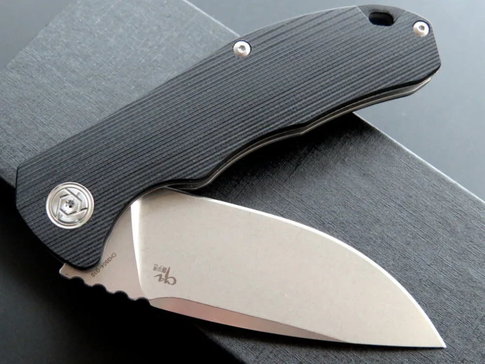 CH Tools CH3504 складной нож D2 лезвие G10 Ручка Открытый охотничий кемпинг утилита