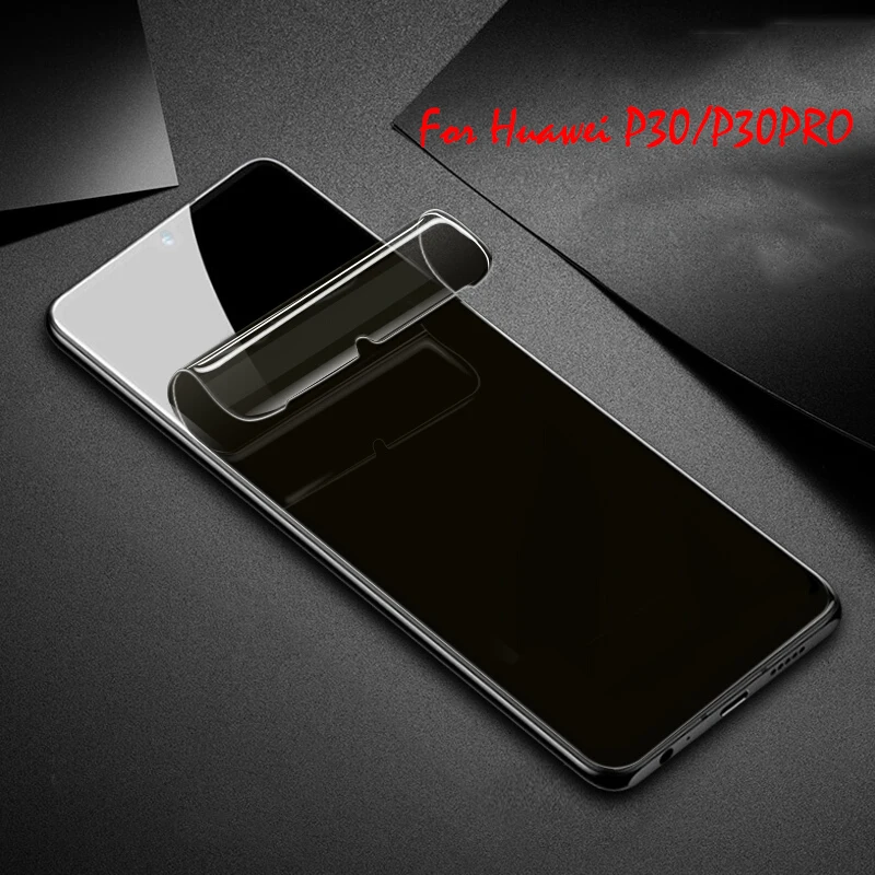 EXUNTON для Huawei P30 P30pro Гидрогелевая пленка полное покрытие Мягкая анти-шпионская
