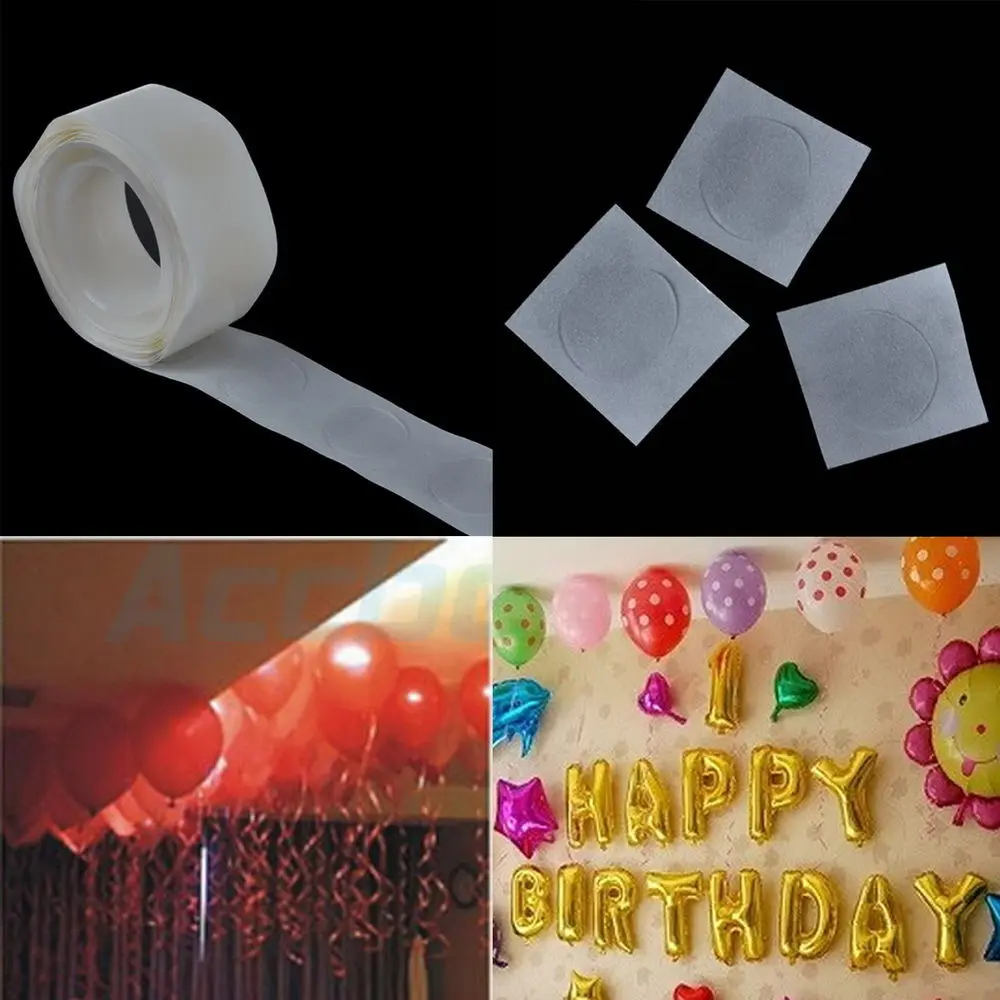 100 шт./компл. съемный клей для воздушных шаров|party supplies|birthday decorationdecoration birthday |