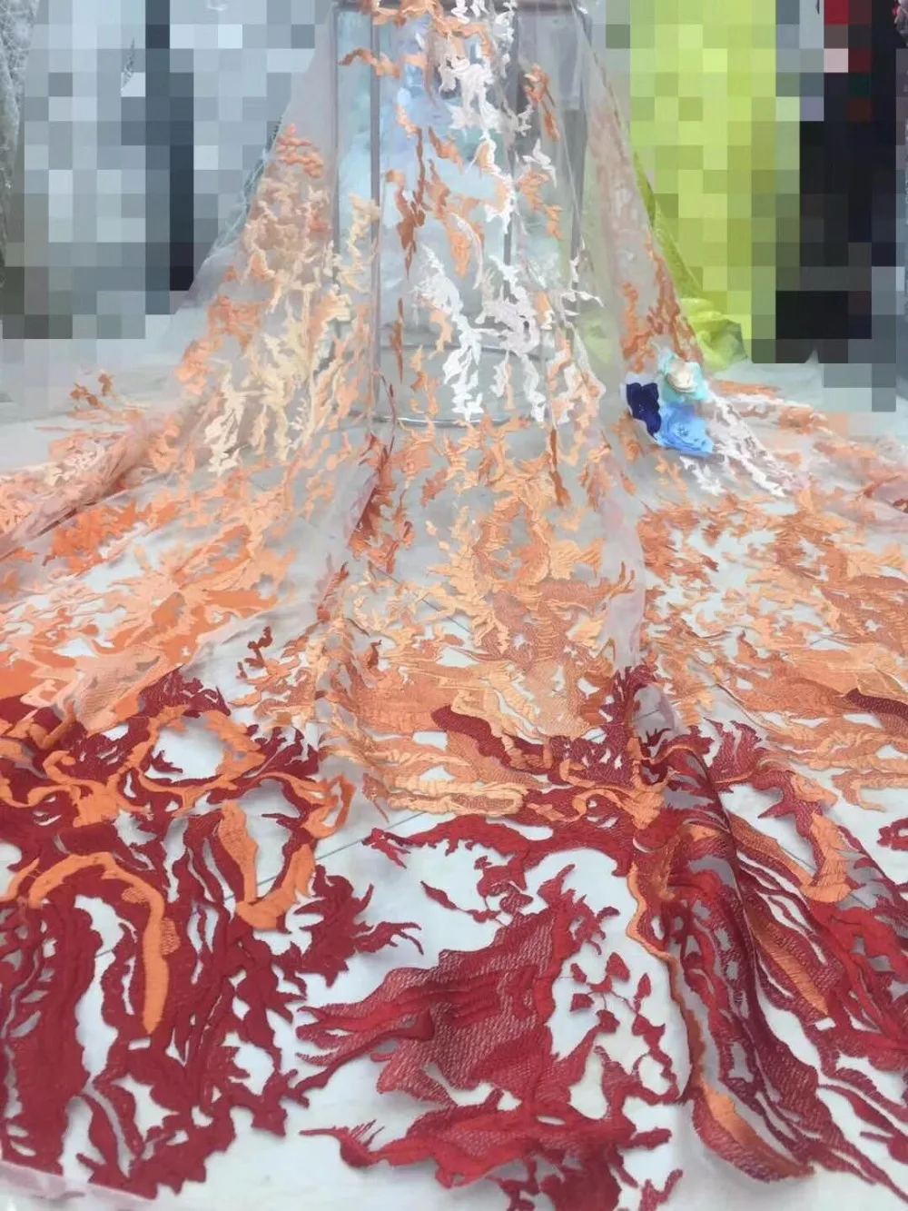 Фиолетовая кружевная ткань 2019 последняя африканская с петлевая вышивка тонкой