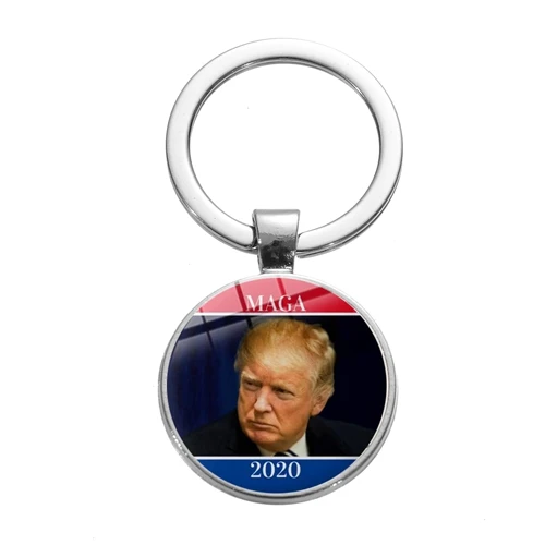 Style 6 SIAN Trump держать Америку большой брелок Дональд Трамп для президент США креативный принт брелок автомобильный брелок памятный подарок - Цвет: Style 6
