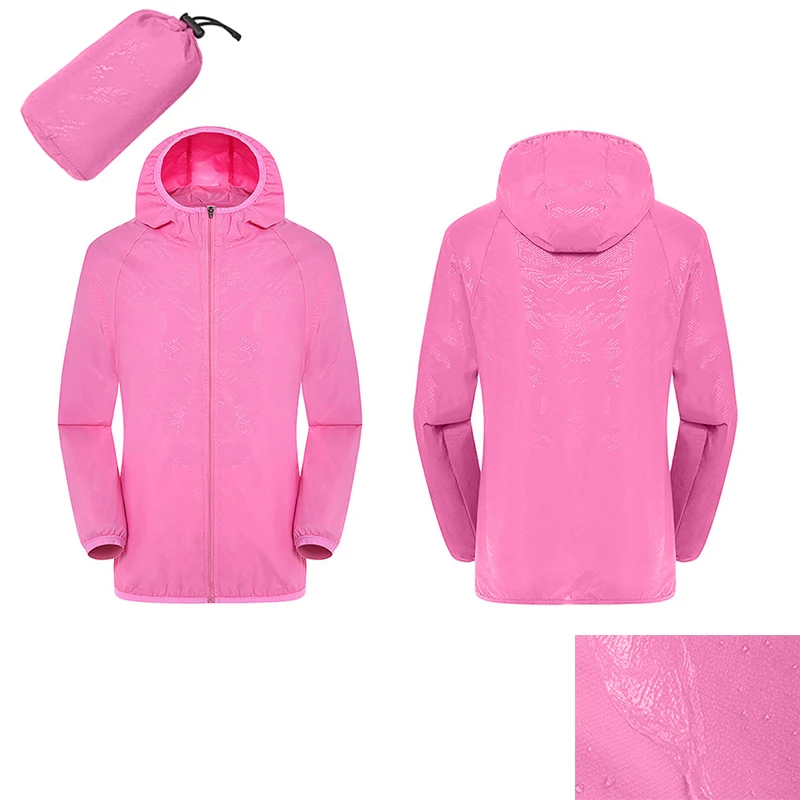 

Men Women Quick Dry Hiking Cycling Jacket Waterproof Windproof Sun UV Jacket for Running Fishing Cycling Hiking