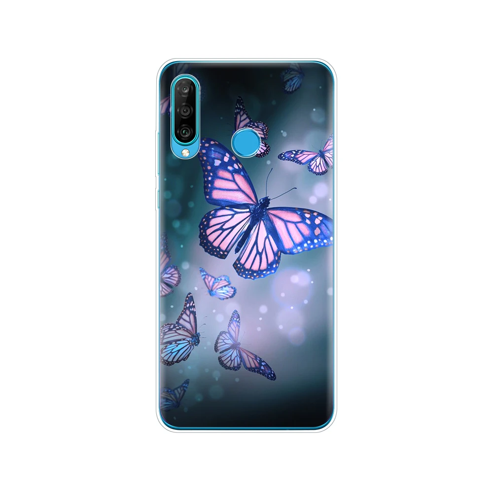 61883 Для huawei P30 Pro Чехол huawei P30Pro силиконовый мягкий ТПУ чехол для телефона на huawei P30 Pro VOG-L29 ELE-L29 P 30 Lite чехол-бампер - Цвет: 61883