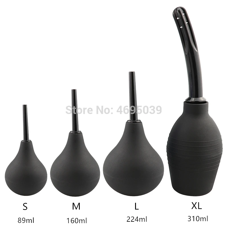 Унисекс Анальная пробка клизма силиконовая вагинальная Ректальный шприц для