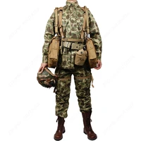 ww2 us army military army m42 pacific camouflage otton the pacific ocean paratrooper duck hunter uniform and medical equipment