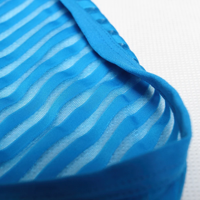 Трусы-брифы AIIOU мужские ультратонкие пикантное нижнее белье прозрачные дышащие