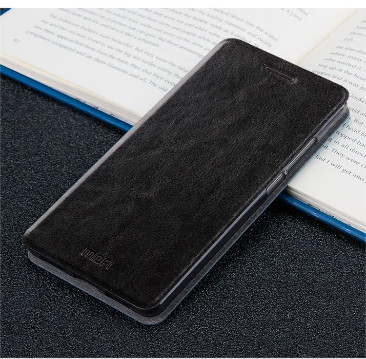 OnePlus 5 Case Original Mofi Steel Plate Inside Book Style Flip Leather Cover For One plus | Мобильные телефоны и