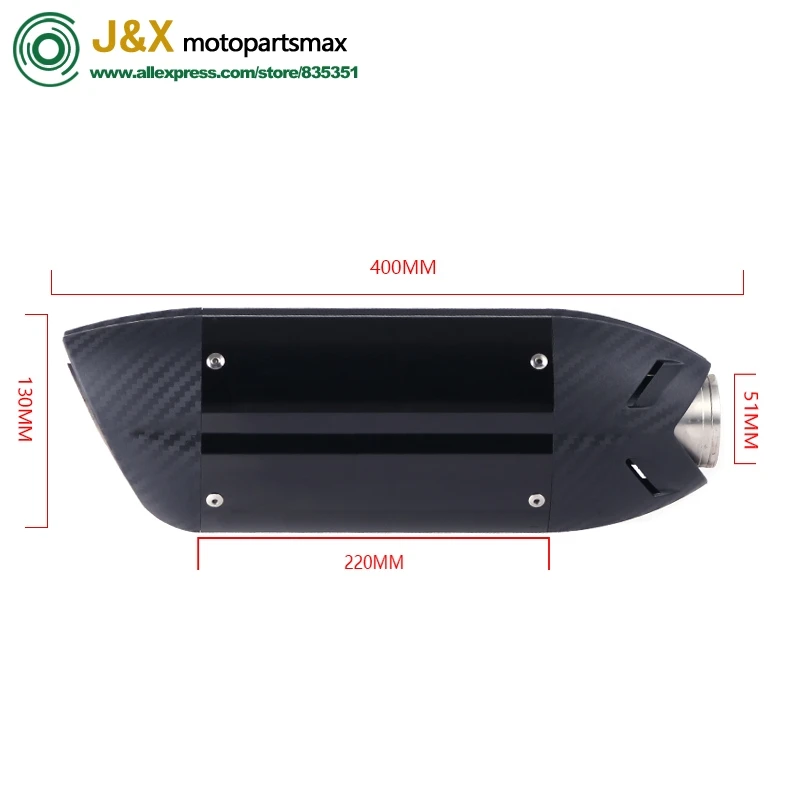 

GSR750 GSR 750 Motorcycle Exhaust Muffler Escape Middle Link Pipe Muffler Slip On For SUZUKI GSR750 GSX-S 750 2011 To 2020 2019