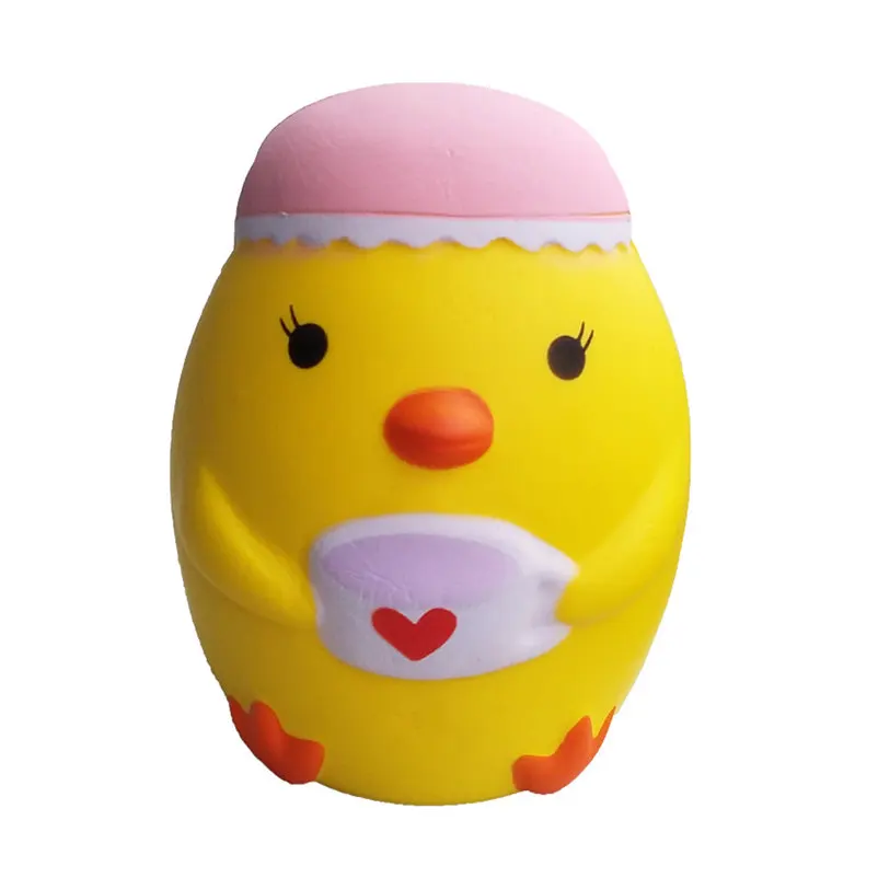 Мини с милым цыпленком супер замедлить рост дети забавная игрушка снятие стресса
