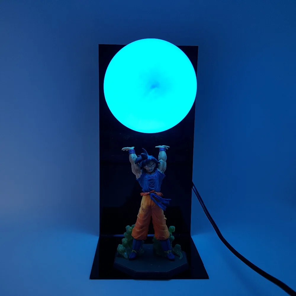 Goku kamehameha лампа Dragon Ball светодиодный ночной Светильник для детей лава лампа для спальни креативный Сон Гоку лампа Рождественский светодиодный светильник