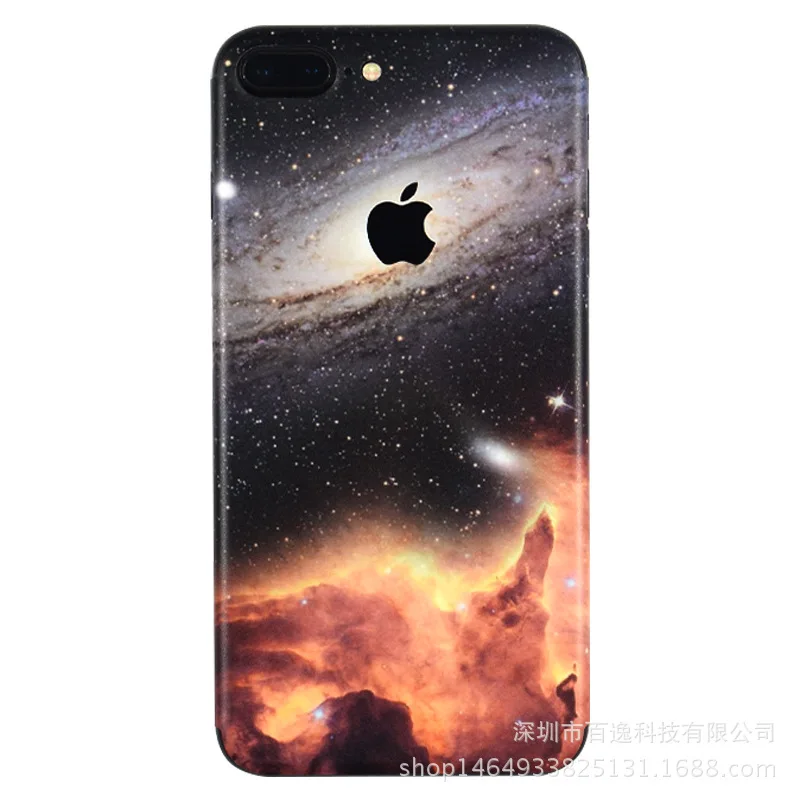 Звездная красочная задняя пленка для Apple iPhone 7 Plus мобильного телефона