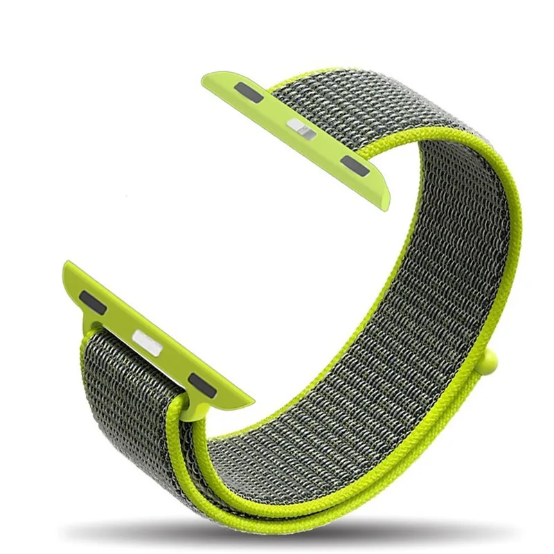 Новая нейлоновая петля ремешок для Apple Watch 4 цветной спортивный сменный ремешок для iWatch Series 1 2 3 4 ремешок для часов 38 мм 40 мм 42 мм 44 мм