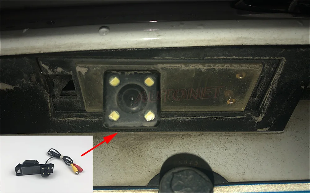 AUTONET резервная камера заднего вида для hyundai ix35 2009 2010 2011 2012 2013 Ночное видение парковка/номерной знак
