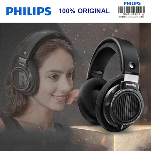 Оригинальные Hi-Fi Наушники Philips SHP9500, проводные мониторные наушники, открытая задняя крышка для xiaomi, SamSung, официальная проверка