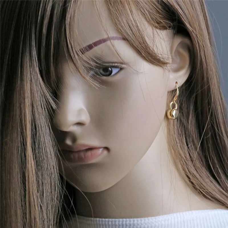 Женские длинные серьги для фитнеса тренажерного зала спорта бодибилдинга