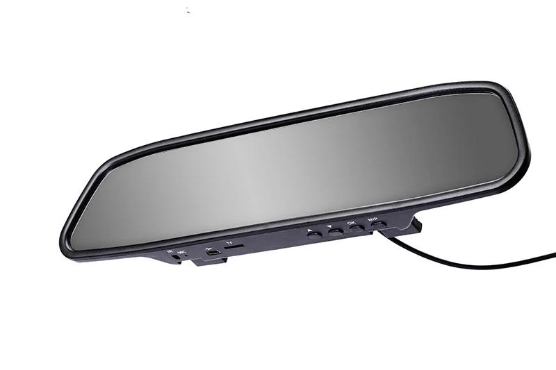 Bluetooth MP5 TF 4.3 &quotTFT LCD ЦВЕТНОЙ Экран дюймов Автомобиль Зеркало Монитор для Заднего