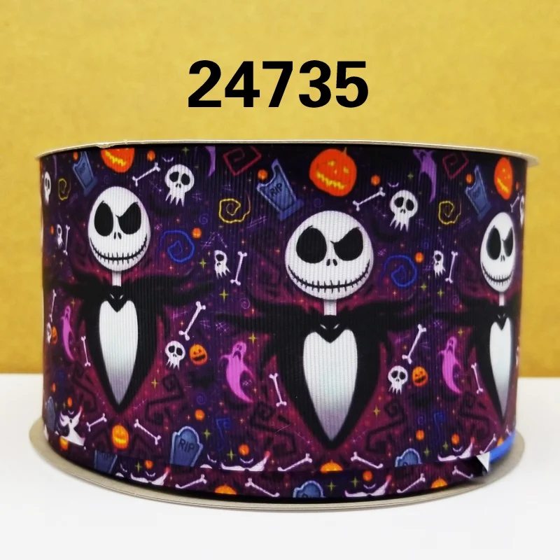 24735 50 ярдов мультфильм печатных корсажная лента 24663 - Цвет: 24735