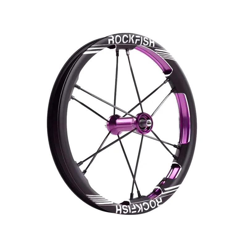 Детские велосипедные колеса Rockfish R6 12 дюймов двухслойные с ЧПУ 84/90/95
