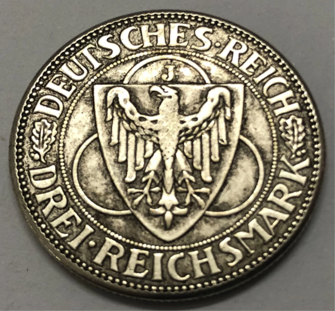1930 Германия 3 освобождение Рейнланда рейхмsmark|Безвалютные монеты| |