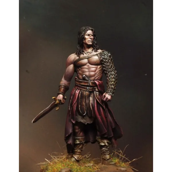 [Loong Way Miniatures] Ares Mythologic/Draconia miniatures FAN27 Barbarian Draco 54 мм Металлические