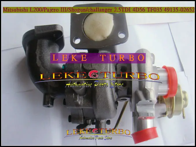Turbo TF035 VGT 49135-02652 MR968080 4913502652 для Mitsubishi L200 Challanger Pajero III W200 Shogun 2001- 4D56 2.5L бесплатная