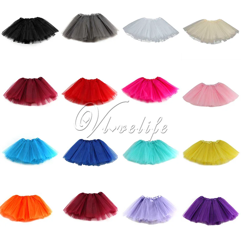 Длинная кружевная юбка-пачка для малышей на весну-лето Юбки принцессы девочек