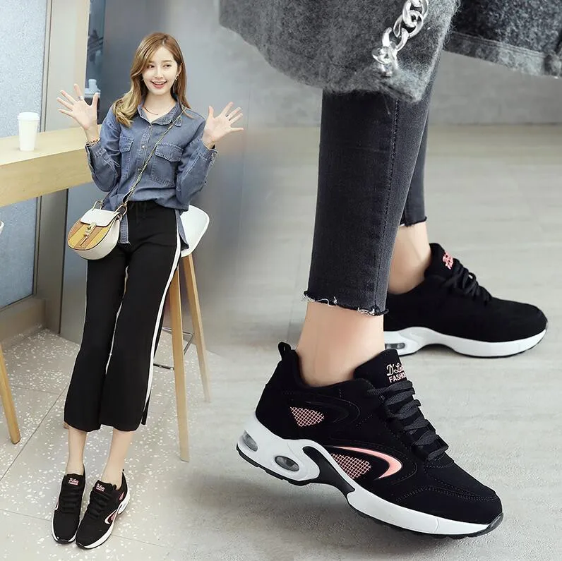 Новые трендовые кроссовки для женщин и мужчин дышащие с воздушной подушкой