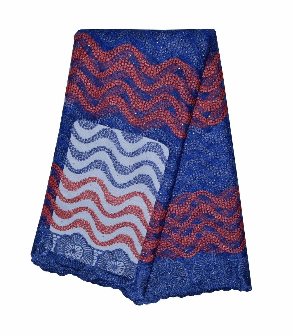 2016 Африканский Французский Шнурок Ткани Высокого Качества Африканская Тюль