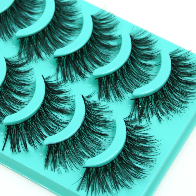 Новые Толстые Накладные ресницы YOKPN высококачественные натуральные накладные